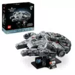 LEGO Star Wars 75375 Halcón Milenario -Maqueta para Adultos de Nave Estelar Coleccionable con Base y Placa - Decoración de Escritorio - Regalo para Hombres
