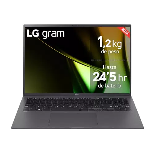 LG Ultra 16UD70R - Ordenador Portátil 16" IPS, Ryzen R5, 16 GB RAM, 1 TB SSD