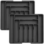 Lifewit Organizador Cuberteros Extensible para Cajón, Separador de Utensilios Cocina