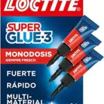 Loctite Super Glue-3 Original, pegamento universal extra fuerte y transparente