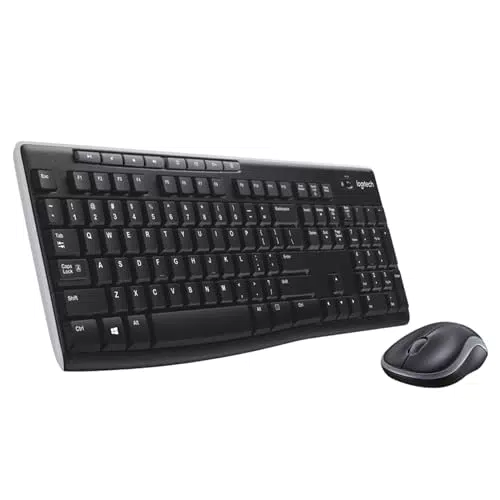 Logitech MK270 Combo Teclado y Ratón Inalámbrico 2.4GHz para Windows