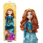 Mattel Muñeca Princesa Merida de la película Brave, juguete para +3 años