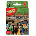 Mattel Juegos - Cartas UNO Minecraft para Niños a Partir de 7 Años