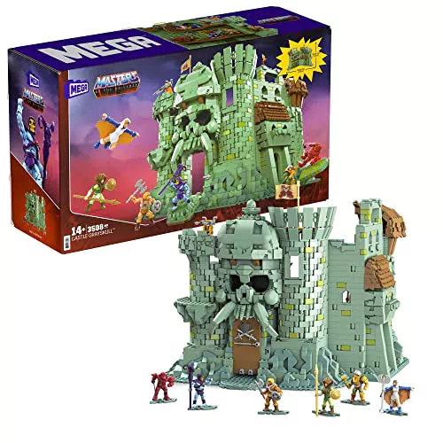 Mattel Mega Construx Castillo Grayskull Masters of The Universe para niños +14 años