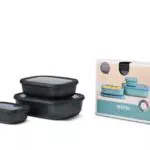 Mepal - Multi Bowl Cirqula Rectangular para Almacenamiento de Alimentos