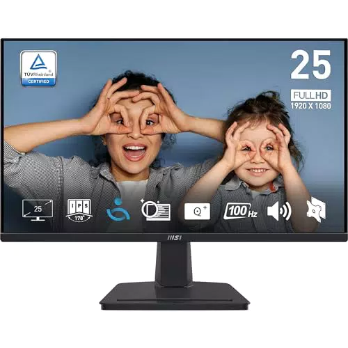 MSI Pro MP251 - Monitor Profesional de 24, 5" FHD, 100 Hz