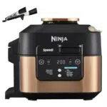 Ninja Speedi Olla Exprés Multifunción 10 en 1, Freidora sin Aceite ON400EUCP