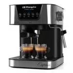 Orbegozo EX 6000 Cafetera Express 1050 W 20 Bar con Panel Táctil y Vaporizador