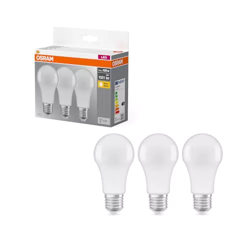 Lámpara LED Osram clásica E27 8.5W - Juego de 4