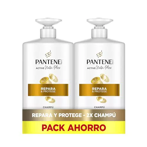 Pantene Pro-V Champú Repara y Protege Sin Siliconas para Pelo Seco y Dañado