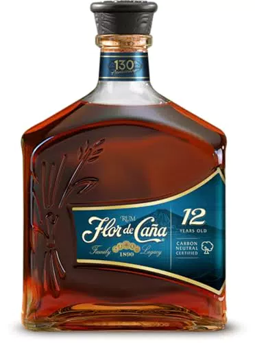 Flor de Caña Ron Dorado, Sabor Coco tostado, Vainilla e Higos
