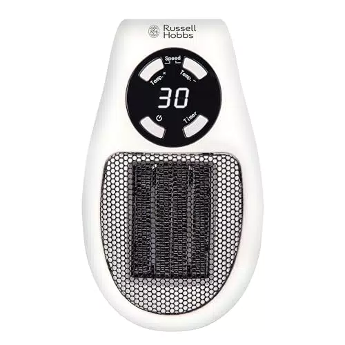Russell Hobbs RHPH2001 Calentador de Enchufe Cerámico de 500 W