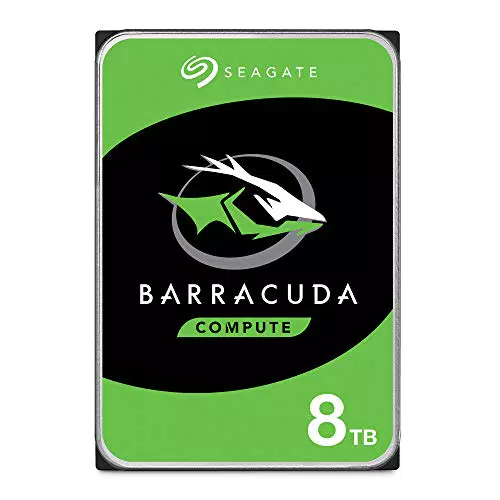 Seagate BarraCuda 8TB, Disco Duro Interno, HDD, 3.5 Pulgadas