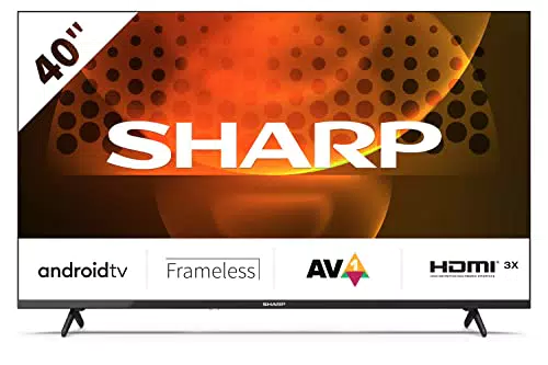 Sharp 40FH6EA - Smart TV Android 11 Full HD con Google Assistant y Chromecast