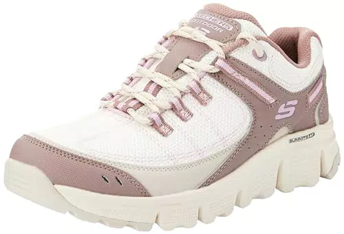 Skechers Cumbres, Summits EN Artists Bluff Mujer, Tela sintética Malva Multi Trim