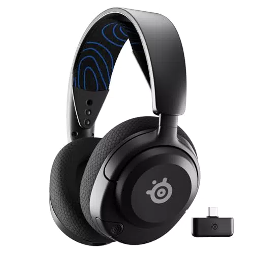 SteelSeries Arctis Nova 5P - Auriculares inalámbricos para PS5, PC y móvil