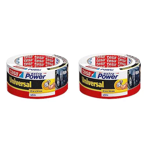 tesa Extra Power Universal, Cinta Adhesiva Americana Reforzada para Reparar