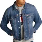 Tommy Jeans Cazadora Vaquera Hombre Ryan con Bolsillos en el Pecho