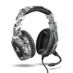 Auriculares de Gaming Trust GXT 488 Forze-G para PS4 y PS5 - Licencia Oficial Playstation - Micrófono Plegable - Altavoces Activos 50 mm - Gris