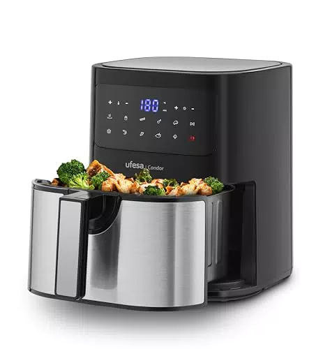 Ufesa AF5100 White Phantom Freidora de Aire sin Aceite con WIFI