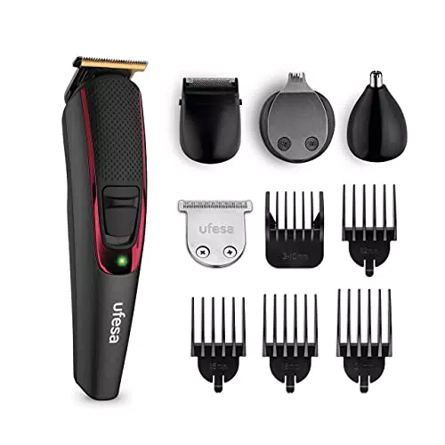 Ufesa GK6950 Cortapelos y Recortadora Multi Groomer Inalámbrica con 13 Longitudes