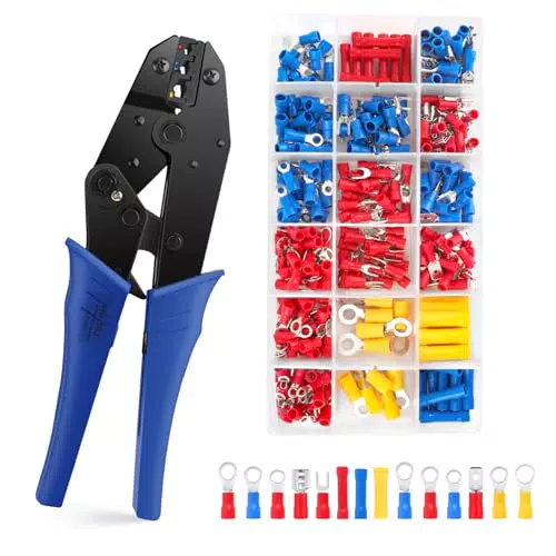 VFANDV Crimpadora de Alicates para Terminales 1.5-6 mm², Modelo HS-30J