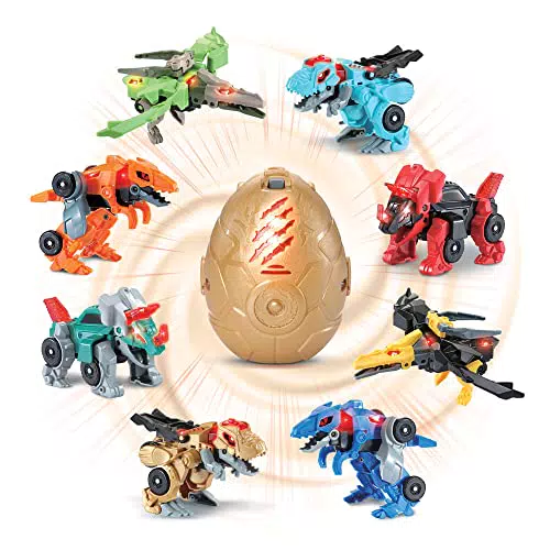 VTech Switch & Go Dinos - Transformable Dino-Car con sonidos y luces