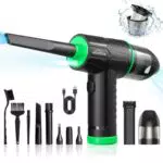 WHATOOK Soplador de Polvo y Aspirador 2 en 1, 100000 RPM, Sin Cable, LED