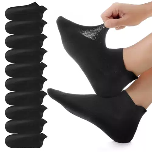 YouShow Calcetines Tobilleros Antideslizantes para Hombre y Mujer