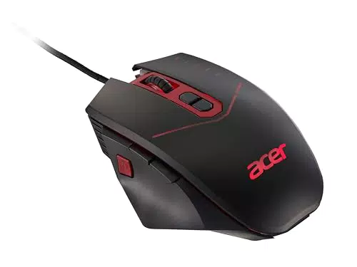 Acer Nitro Ratón Gaming USB 4200 DPI con Iluminación LED y 8 Botones