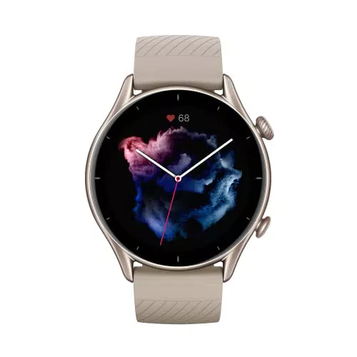 Amazfit GTR 3 Smartwatch 46mm con Pantalla AMOLED y Monitoreo de Salud
