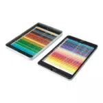 Amazon Basics Lápices de colores en caja de lata - Material de dibujo de calidad