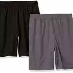 Amazon Essentials Pantalón Corto Holgado, técnico y de Estilo Deportivo Hombre