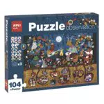 APLI Kids Bosque Puzzle Observación - Diversión Educativa para Niños
