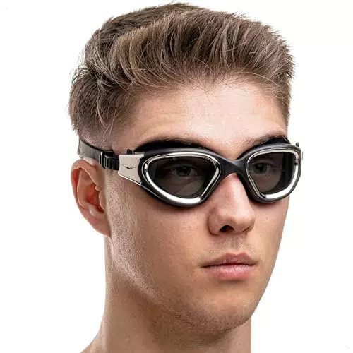 AqtivAqua Gafas de Natación para Hombre, Mujer y Niños - Modelo DX-H