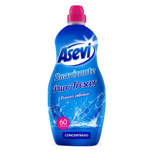 Asevi Suavizante Concentrado Puro Frescor - Aroma Intenso para Ropa Suave