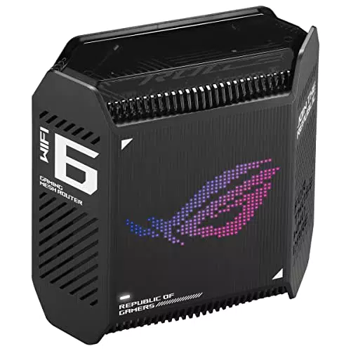ASUS ROG Rapture GT6 - Sistema WiFi 6 Mesh Triple Banda con Aceleración de Juegos