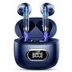 Auriculares Bluetooth 5.4 HiFi Estéreo con Reducción de Ruido ENC y Pantalla LED