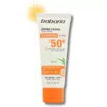 Babaria Crema Solar Facial 50 SPF Aloe Hidratante con Protección Solar