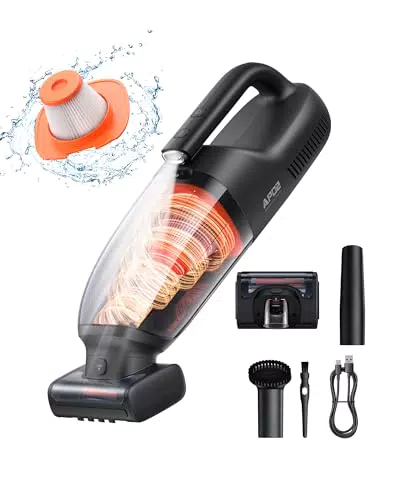 Baseus AP02 Aspirador de Mano Sin Cable 160W con Luz LED y Batería 10000mAh