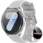 Blackview Smartwatch con pantalla AMOLED 1.43, Bluetooth y monitor de salud
