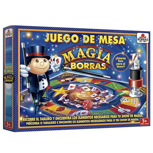 Borras Juego de Mesa de Magia - Adivina los Trucos y Colecta Tokens