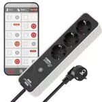 Brennenstuhl Regleta Inteligente Ecolor WiFi con Control por App y Voz