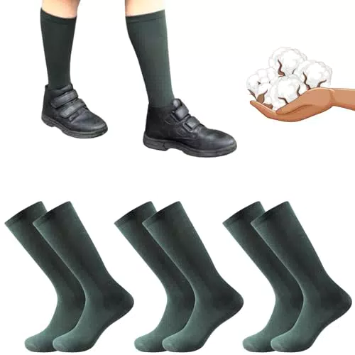 Calcetines Altos Ejecutivos para Hombre, Mujer, Niña y Niño - Uso Diario