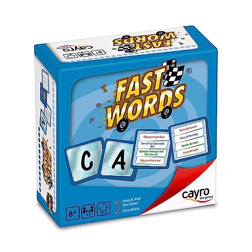Cayro Fast Words - Juego de Mesa Educativo para Todas las Edades