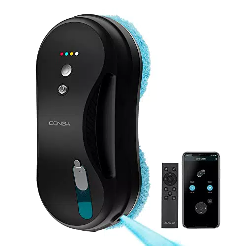 Cecotec Robot Limpiacristales Windroid 890: Limpieza y Secado Inteligente