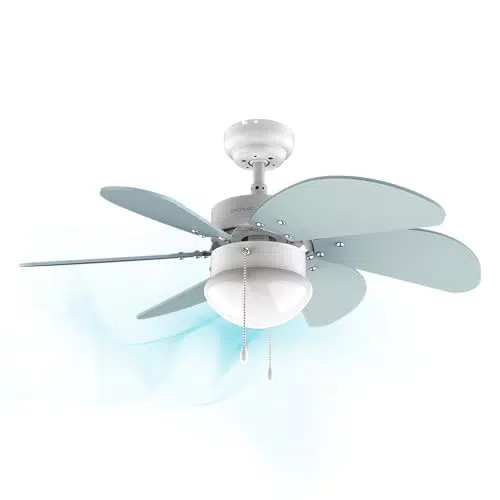 Cecotec Ventilador de Techo EnergySilence 3600 Vision Sky con Luz y 3 Velocidades