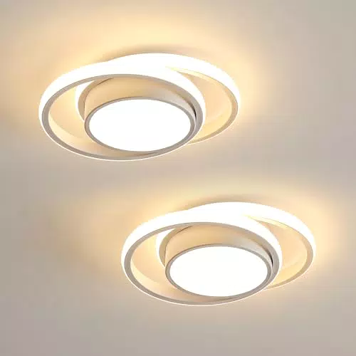 Comely Lámpara de Techo LED 32W 2350LM, Luz Cálida 3000K para Interiores