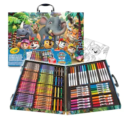 Crayola - Maletín de pinturas La Patrulla Canina para niños a partir de 3 años
