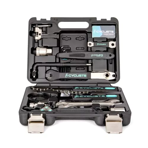 Cyclists Kit de Herramientas para Bicicleta, Maletín Portátil de Reparación